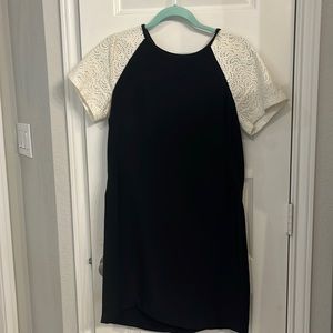 Black and white dress